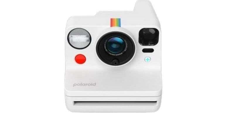 Polaroid Fotokamera Now Gen 3 + Color Film Bundle Weiss