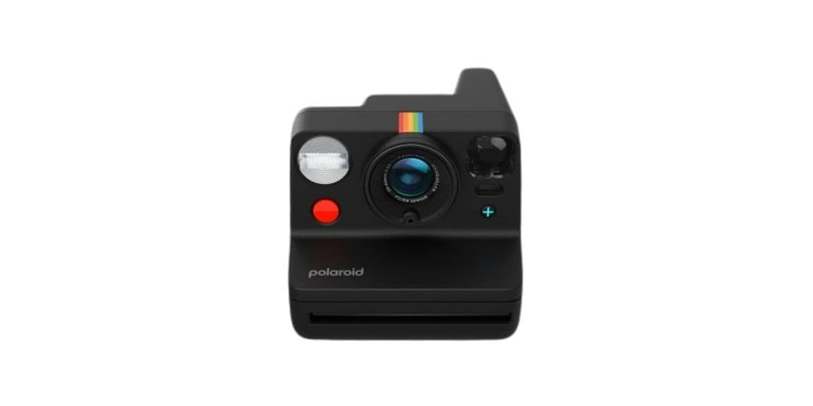 Polaroid Fotokamera Now Gen 3 + Color Film Bundle Schwarz