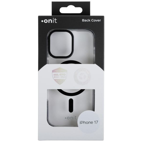 Back Cover Armorix iPhone 17 Schwarz transparent