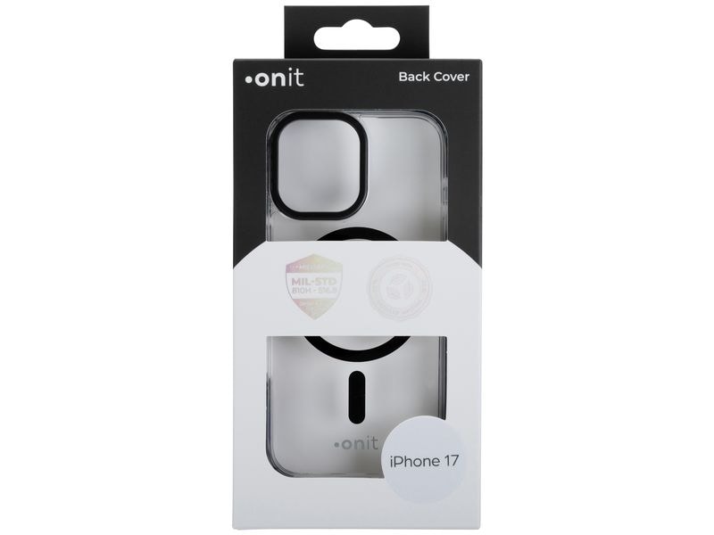 Back Cover Armorix iPhone 17 Schwarz transparent