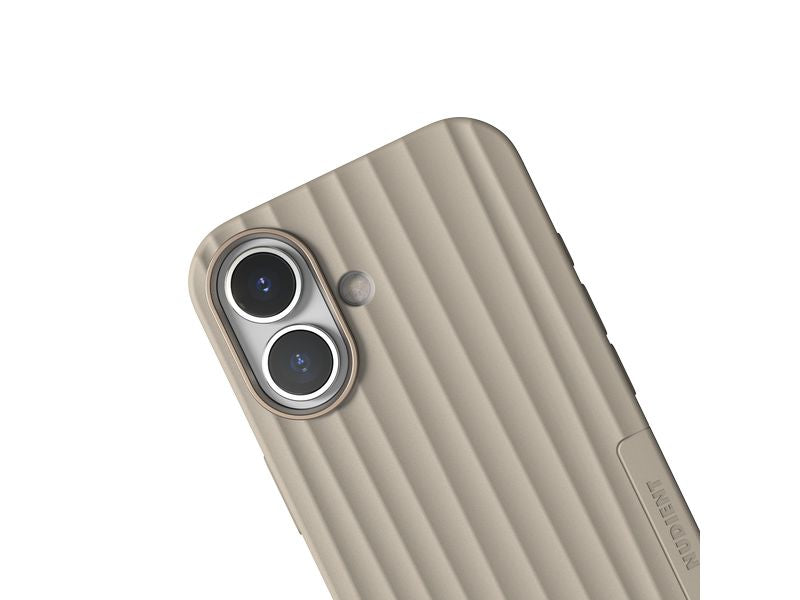 Nudient Back Cover Bold Magsafe iPhone 17 Linen Beige