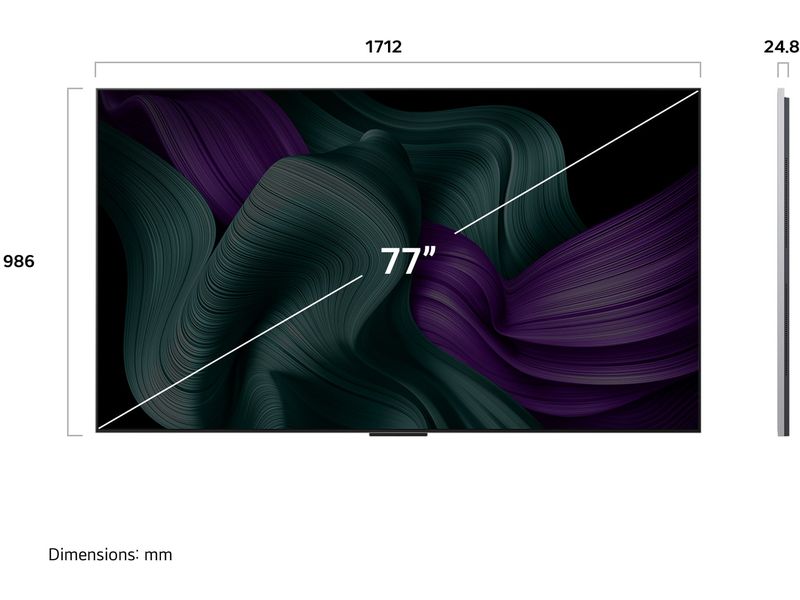 LG TV OLED 77M59 LA 77", 3840 x 2160 (Ultra HD 4K), OLED