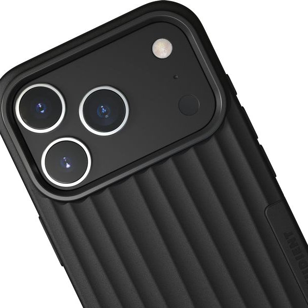 Nudient Back Cover Bold MagSafe iPhone 17 Pro Charcoal Black