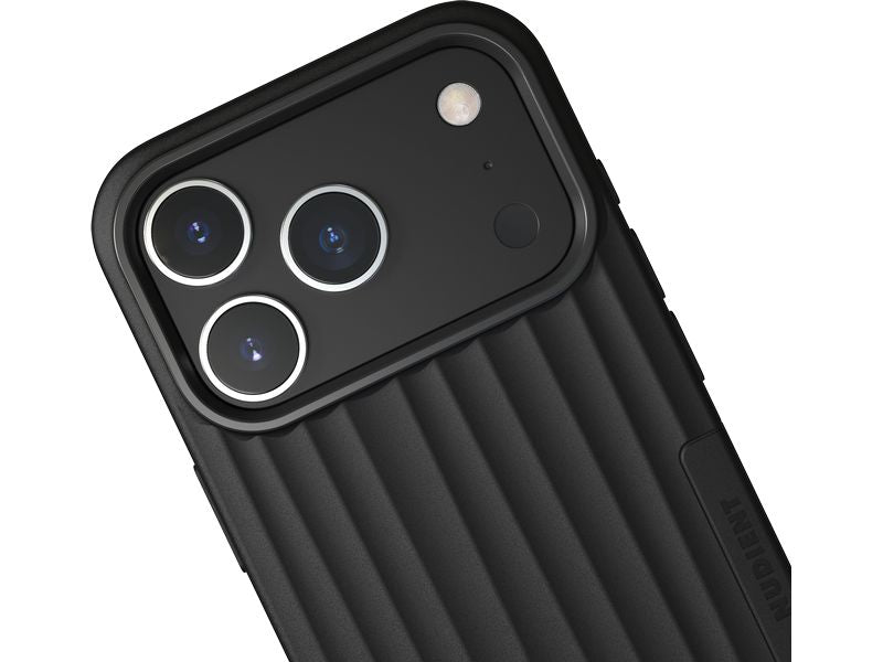 Nudient Back Cover Bold MagSafe iPhone 17 Pro Charcoal Black