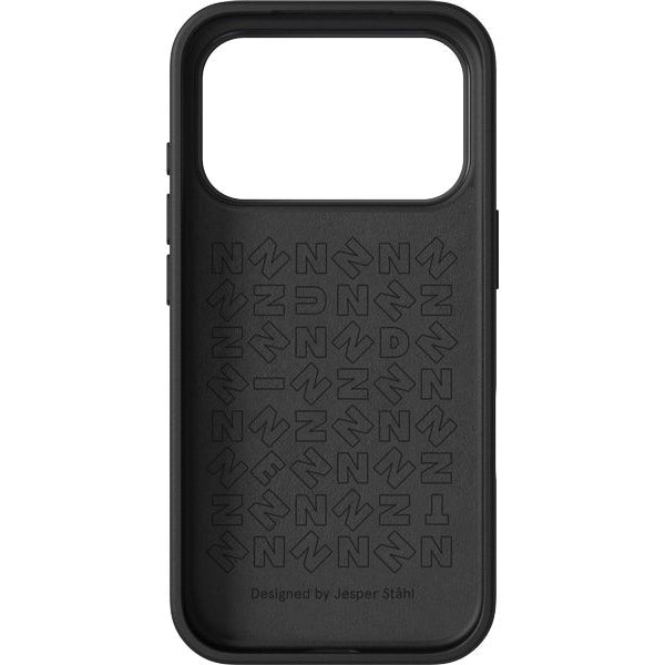 Nudient Back Cover Bold MagSafe iPhone 17 Pro Charcoal Black