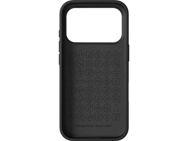 Nudient Back Cover Bold MagSafe iPhone 17 Pro Charcoal Black