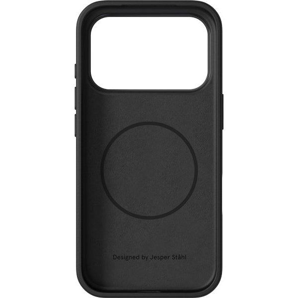 Nudient Back Cover Bold MagSafe iPhone 17 Pro Charcoal Black