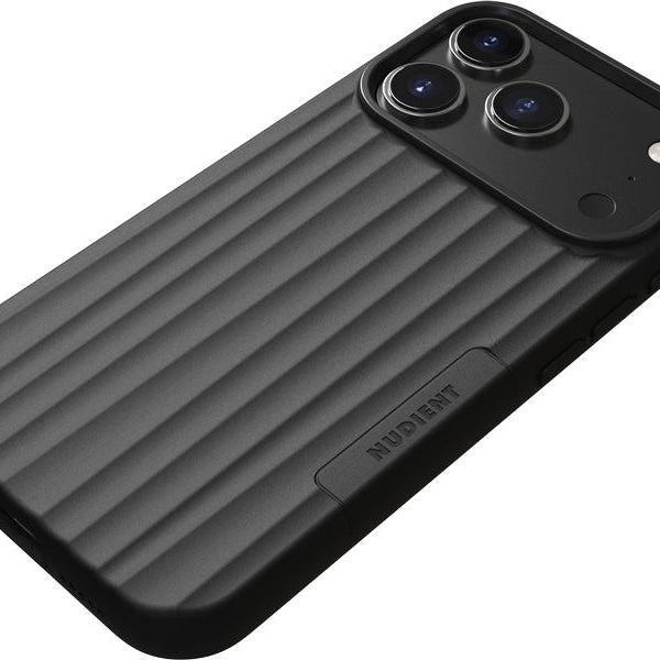 Nudient Back Cover Bold MagSafe iPhone 17 Pro Charcoal Black