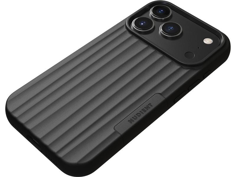 Nudient Back Cover Bold MagSafe iPhone 17 Pro Charcoal Black