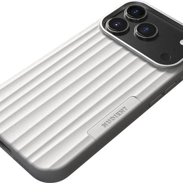 Nudient Back Cover Bold MagSafe iPhone 17 Pro Chalk White