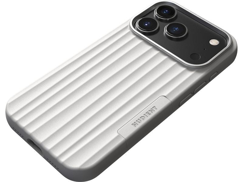 Nudient Back Cover Bold MagSafe iPhone 17 Pro Chalk White