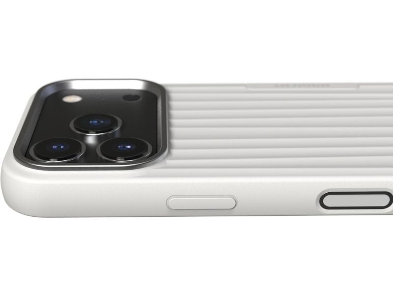 Nudient Back Cover Bold MagSafe iPhone 17 Pro Chalk White