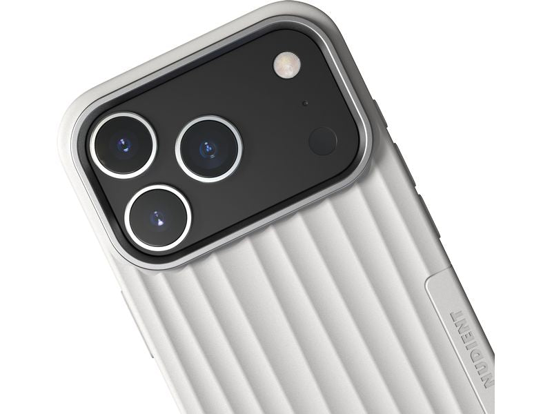 Nudient Back Cover Bold MagSafe iPhone 17 Pro Chalk White