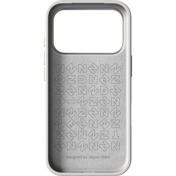 Nudient Back Cover Bold MagSafe iPhone 17 Pro Chalk White