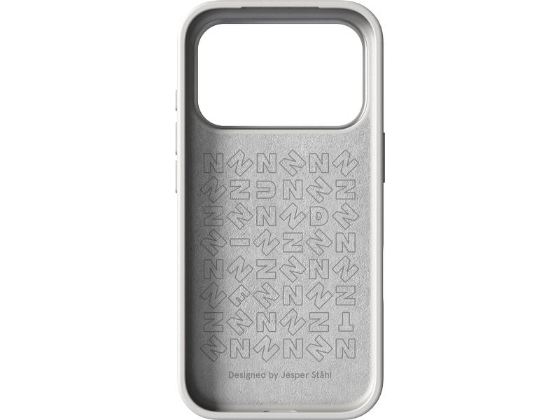 Nudient Back Cover Bold MagSafe iPhone 17 Pro Chalk White
