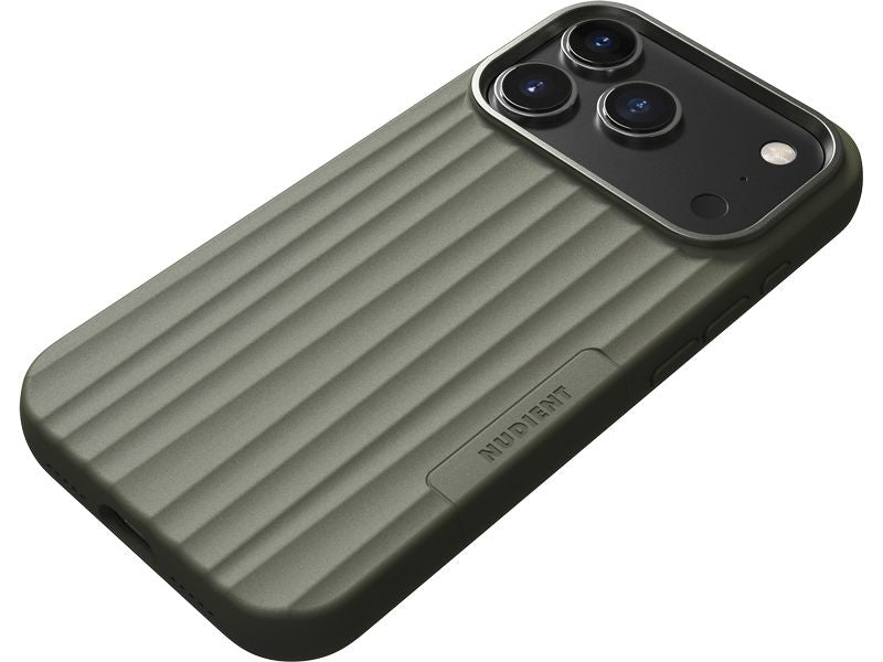 Nudient Back Cover Bold MagSafe iPhone 17 Pro Olive Green