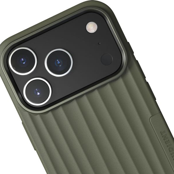Nudient Back Cover Bold MagSafe iPhone 17 Pro Olive Green