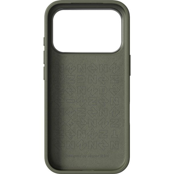 Nudient Back Cover Bold MagSafe iPhone 17 Pro Olive Green