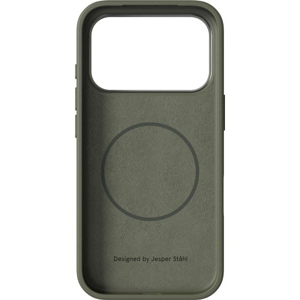 Nudient Back Cover Bold MagSafe iPhone 17 Pro Olive Green