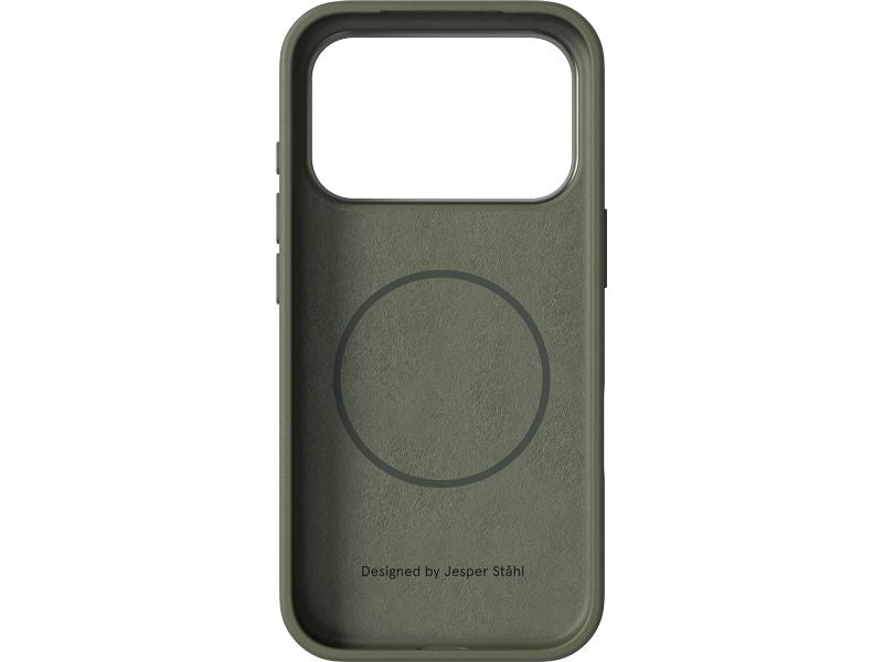 Nudient Back Cover Bold MagSafe iPhone 17 Pro Olive Green