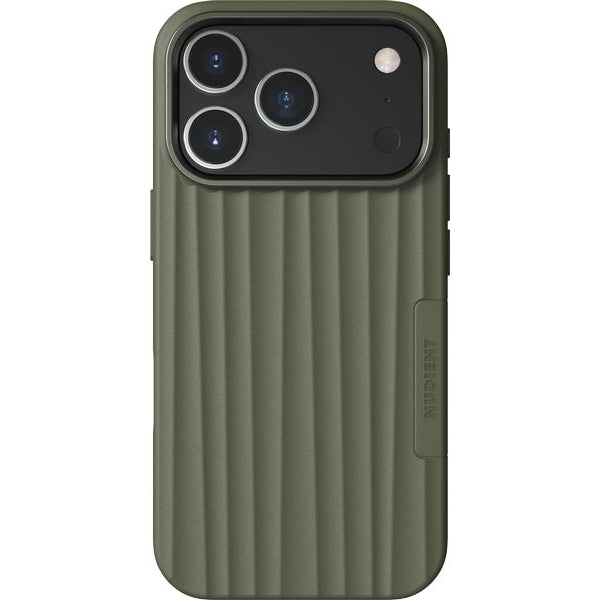 Nudient Back Cover Bold MagSafe iPhone 17 Pro Olive Green