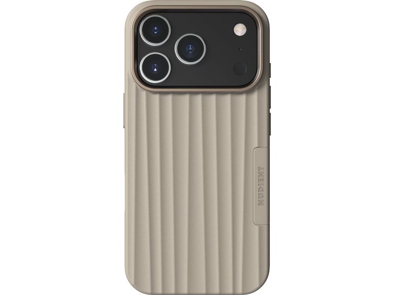 Nudient Back Cover Bold MagSafe iPhone 17 Pro Linen Beige
