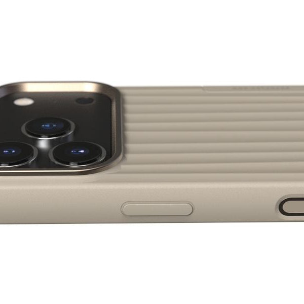 Nudient Back Cover Bold MagSafe iPhone 17 Pro Linen Beige