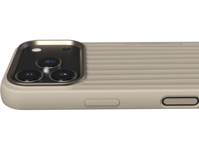 Nudient Back Cover Bold MagSafe iPhone 17 Pro Linen Beige