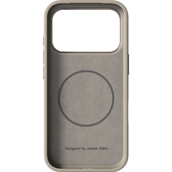 Nudient Back Cover Bold MagSafe iPhone 17 Pro Linen Beige
