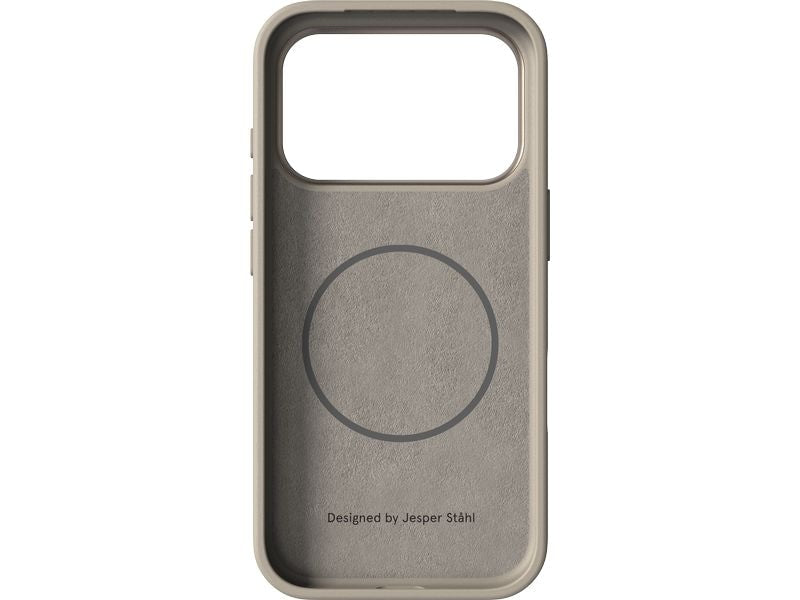 Nudient Back Cover Bold MagSafe iPhone 17 Pro Linen Beige