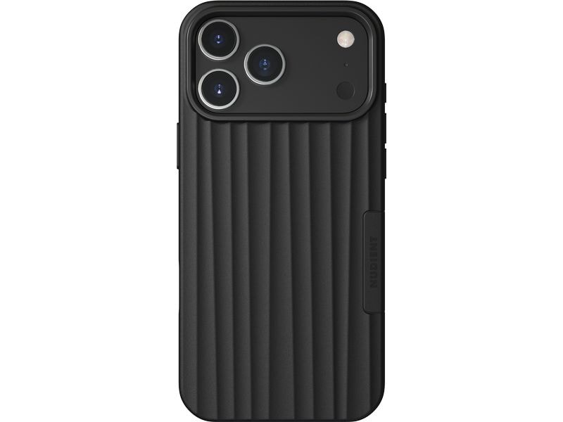 Nudient Back Cover Bold MagSafe iPhone 17 Pro Max Charcoal Black