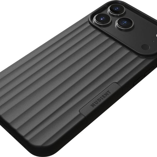 Nudient Back Cover Bold MagSafe iPhone 17 Pro Max Charcoal Black