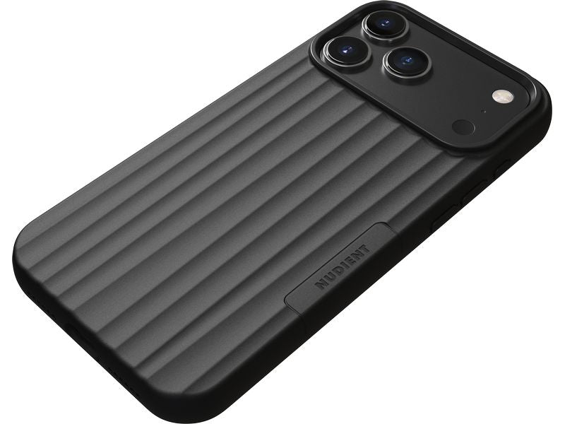 Nudient Back Cover Bold MagSafe iPhone 17 Pro Max Charcoal Black