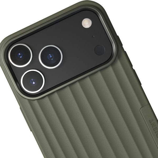 Nudient Back Cover Bold MagSafe iPhone 17 Pro Max Olive Green