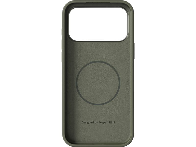 Nudient Back Cover Bold MagSafe iPhone 17 Pro Max Olive Green