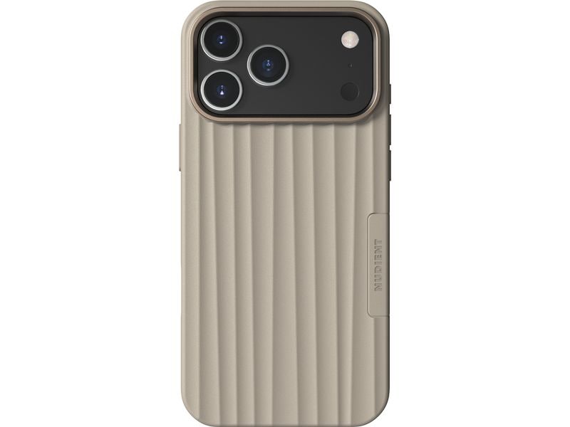Nudient Back Cover Bold MagSafe iPhone 17 Pro Max Linen Beige