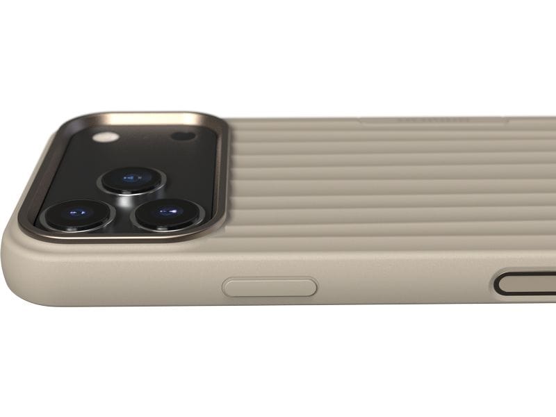 Nudient Back Cover Bold MagSafe iPhone 17 Pro Max Linen Beige