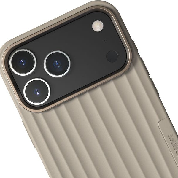 Nudient Back Cover Bold MagSafe iPhone 17 Pro Max Linen Beige