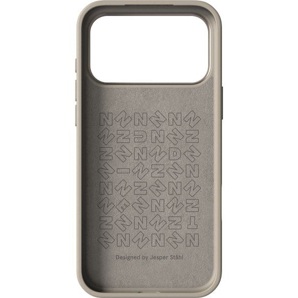 Nudient Back Cover Bold MagSafe iPhone 17 Pro Max Linen Beige