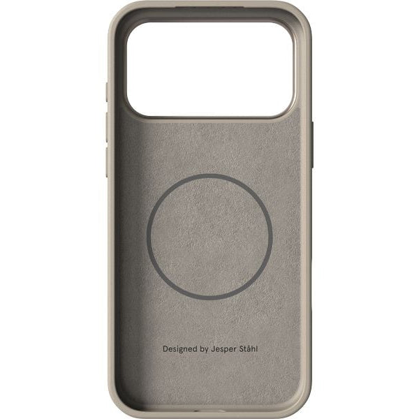 Nudient Back Cover Bold MagSafe iPhone 17 Pro Max Linen Beige