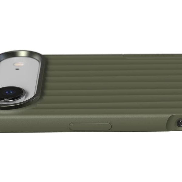 Nudient Back Cover Bold MagSafe iPhone Air Olive Green