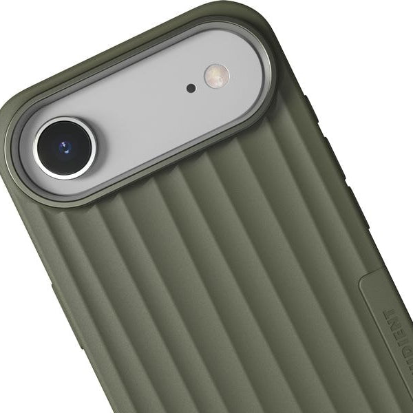 Nudient Back Cover Bold MagSafe iPhone Air Olive Green