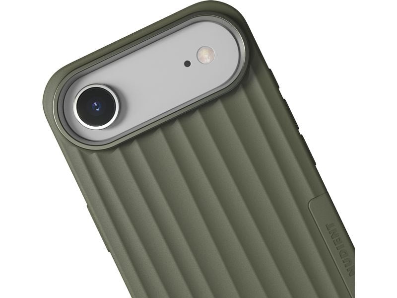 Nudient Back Cover Bold MagSafe iPhone Air Olive Green