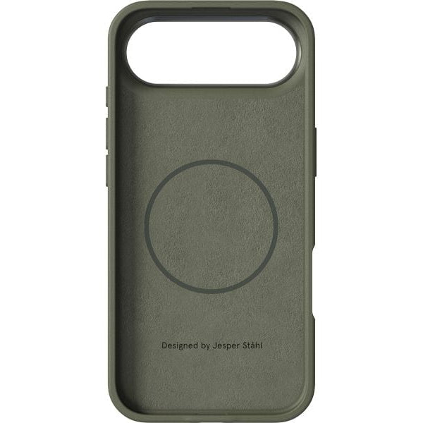 Nudient Back Cover Bold MagSafe iPhone Air Olive Green