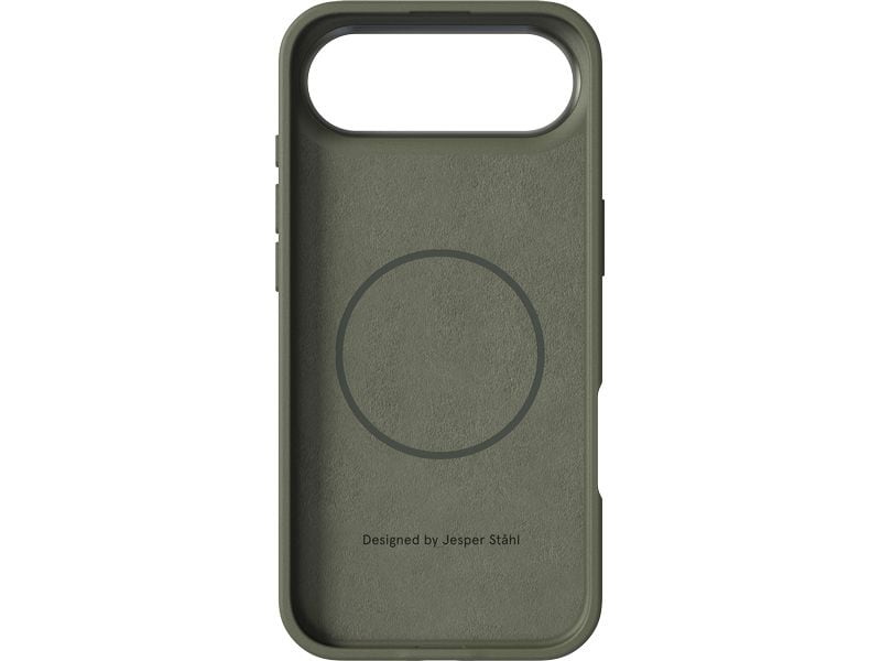 Nudient Back Cover Bold MagSafe iPhone Air Olive Green