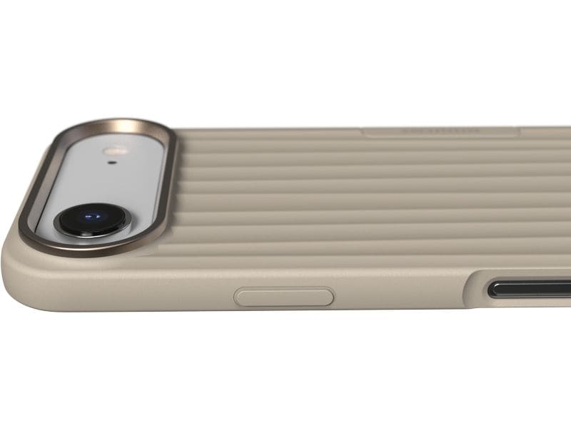 Nudient Back Cover Thin MagSafe iPhone Air Linen Beige