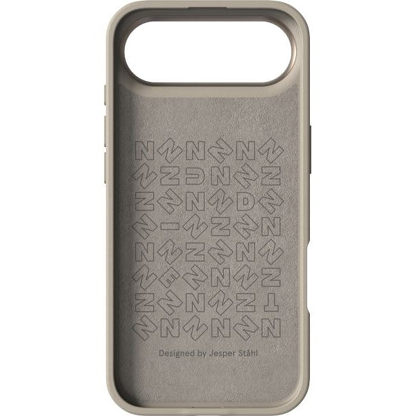 Nudient Back Cover Thin MagSafe iPhone Air Linen Beige