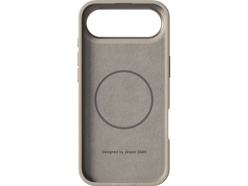 Nudient Back Cover Thin MagSafe iPhone Air Linen Beige