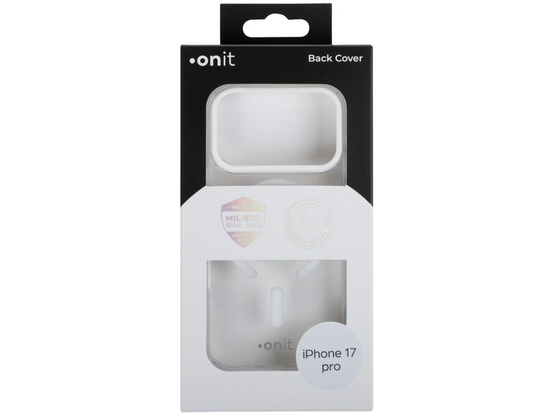 Back Cover Armorix iPhone 17 Pro Weiss transparent