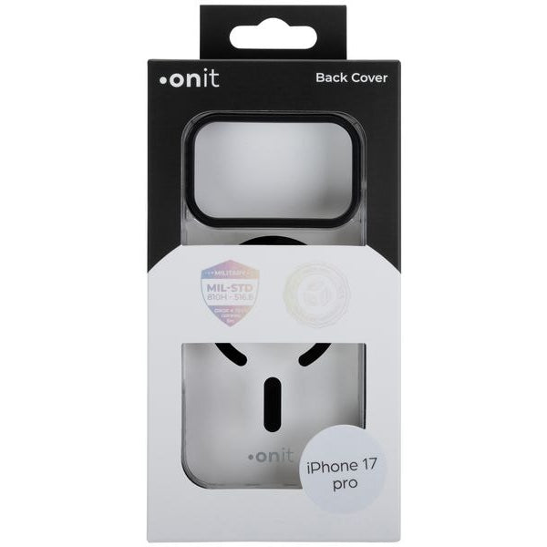 Back Cover Armorix iPhone 17 Pro Schwarz transparent